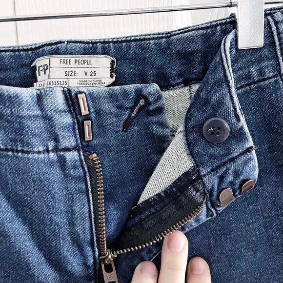 Free People High Rise Skinny Jeggings - Picture 4 of 9